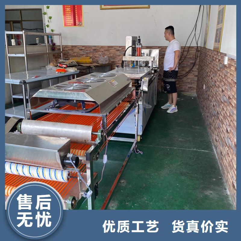 圆形烙馍机流水线做烙馍