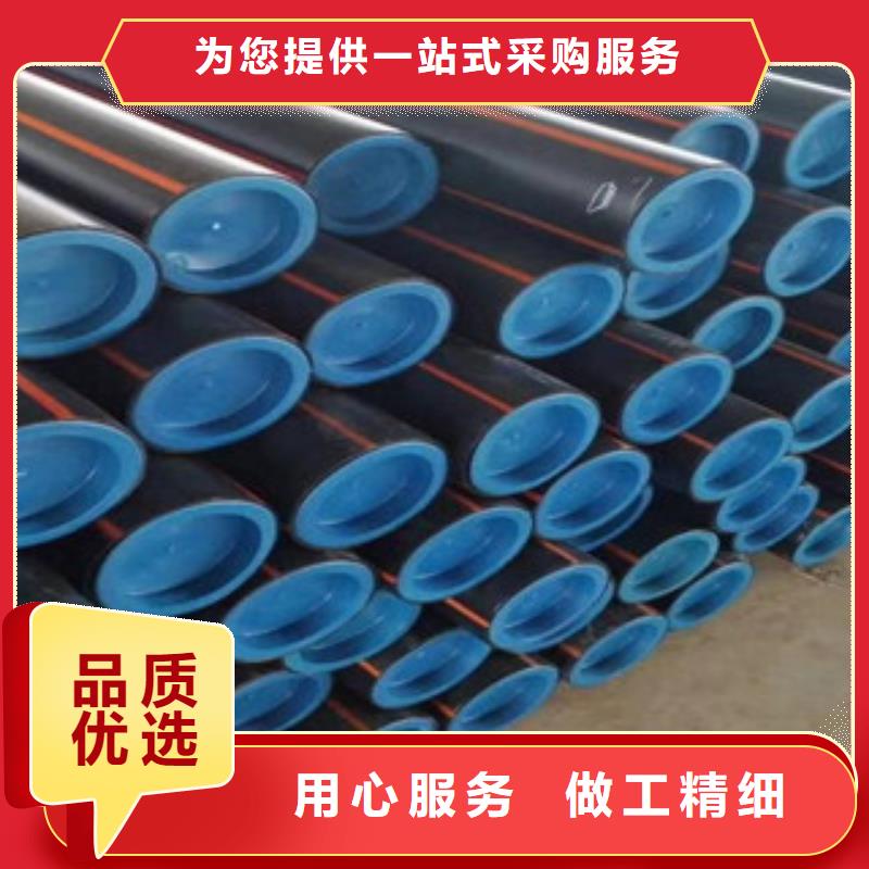PE燃气管PE钢带增强螺旋波纹管现货直发