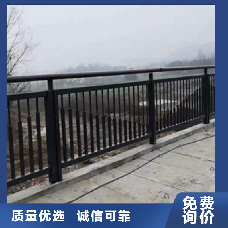 【 不锈钢复合管护栏-灯箱护栏现货供应】鑫隆昌防撞护栏