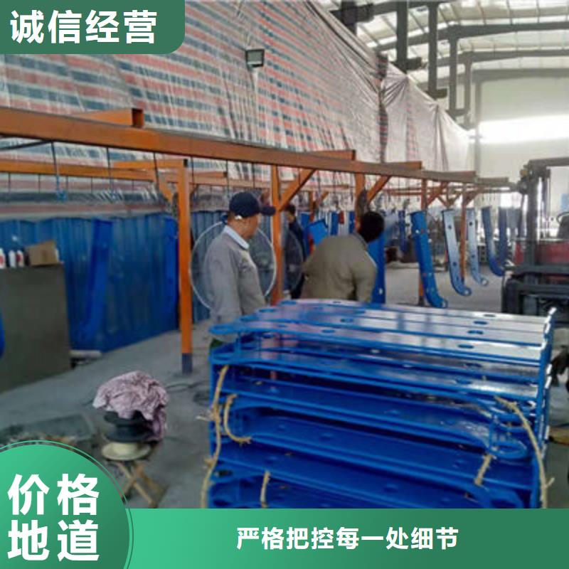 桥梁防撞护栏不锈钢复合管护栏定制销售售后为一体