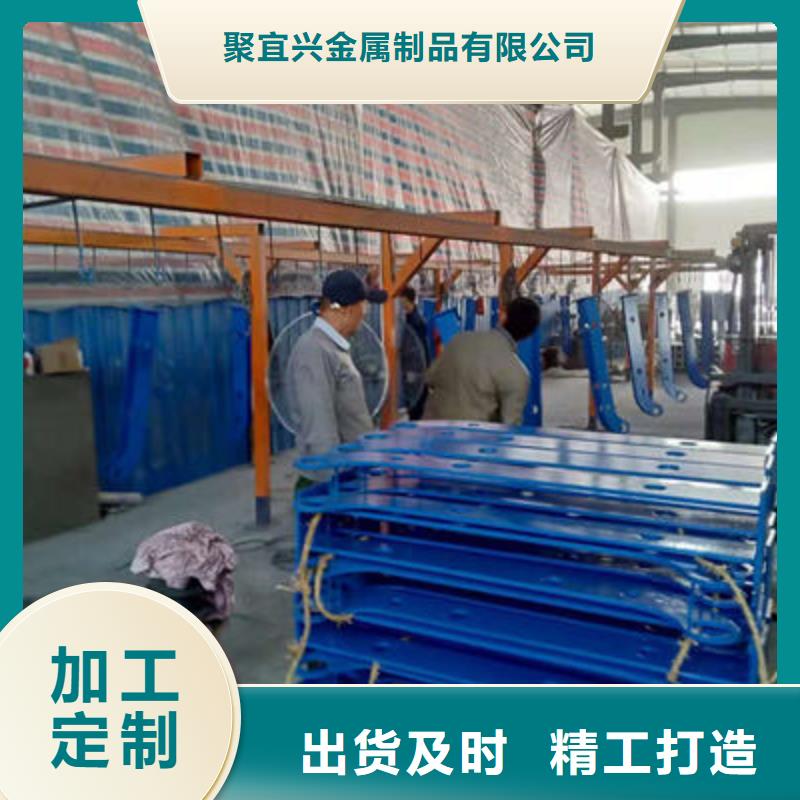 桥梁防撞护栏不锈钢复合管护栏库存量大