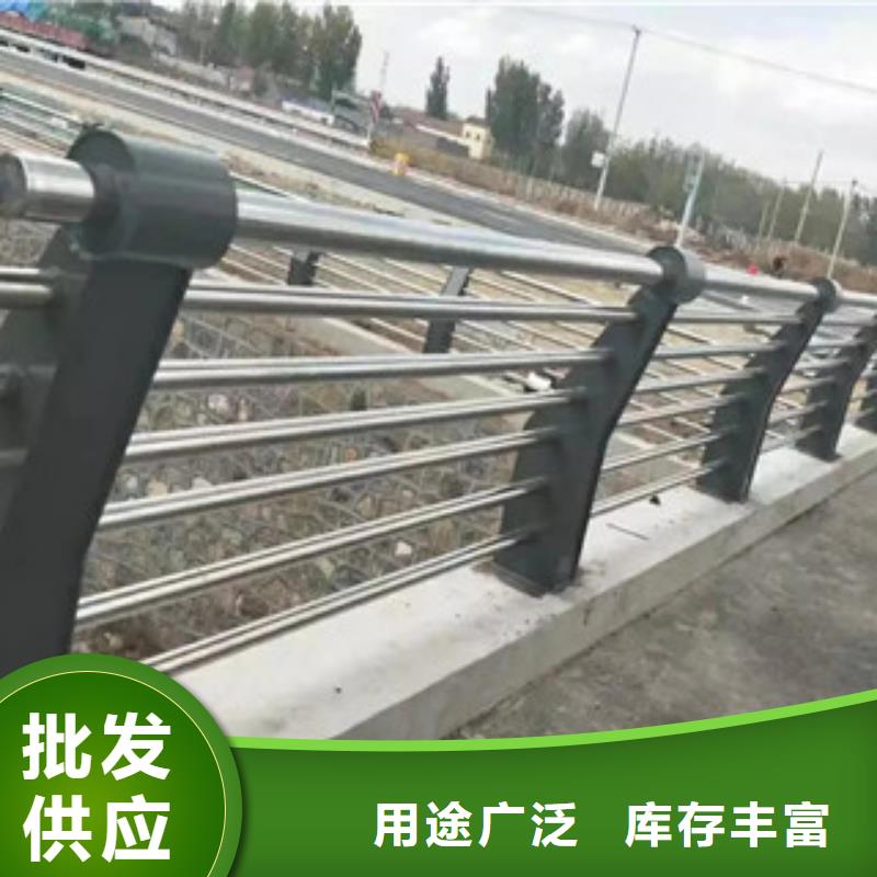 景观木纹护栏防撞立柱性价比高