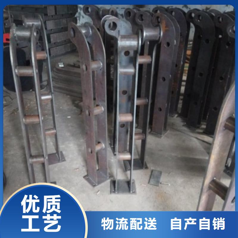 不锈钢复合管景观护栏现场发货