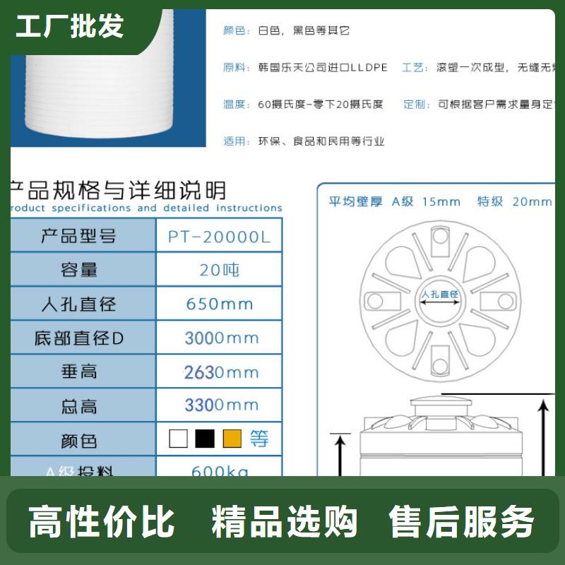3吨塑料储油罐价格