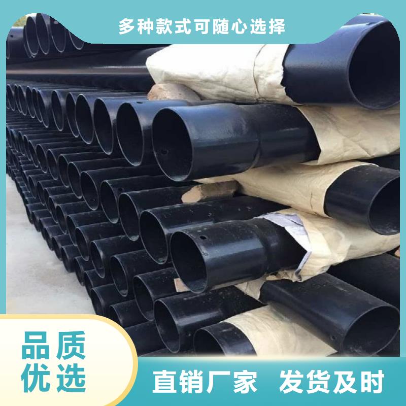  热浸塑保护钢制复合钢管产品细节