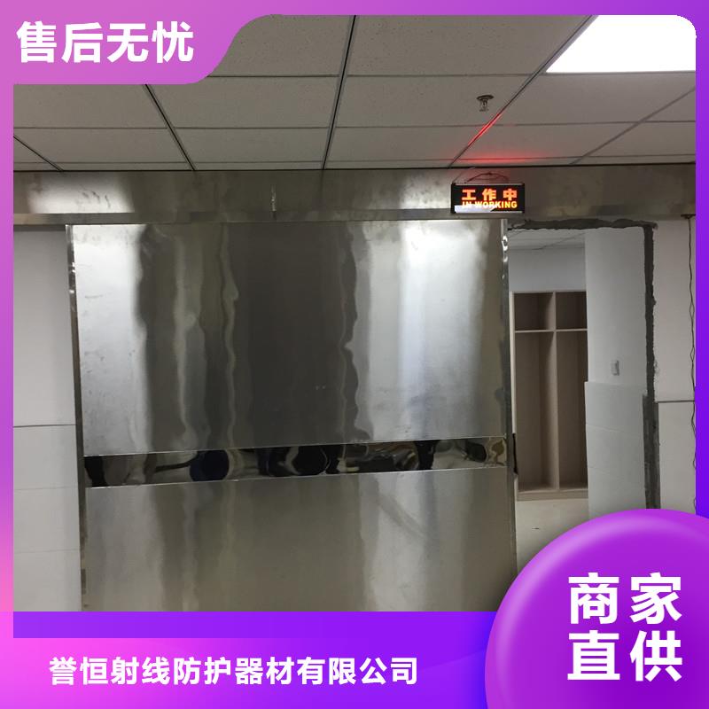 厂家定制双扇电动防护铅门