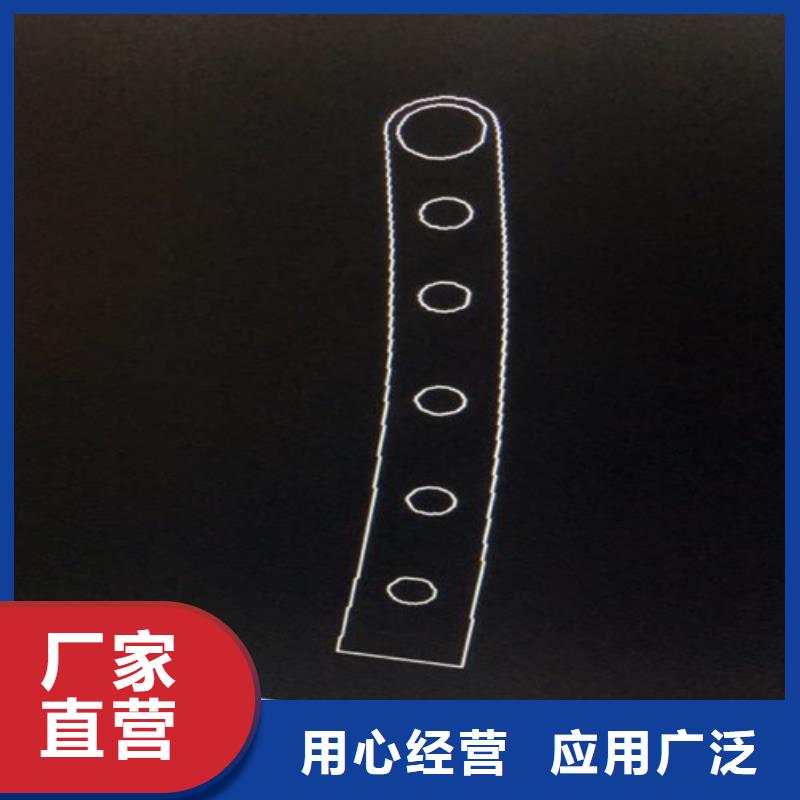 不锈钢复合管河道护栏样式