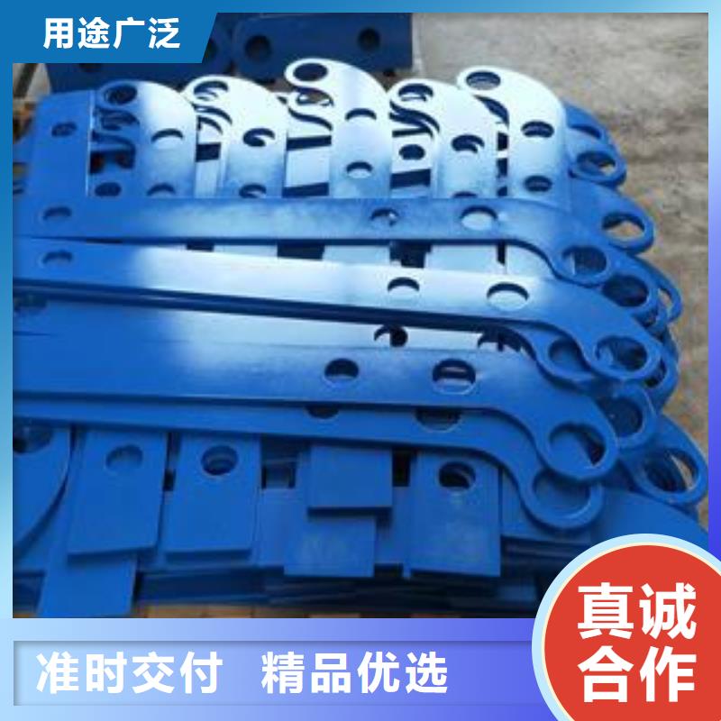 【不锈钢桥梁防撞护栏河道景观灯光护栏热镀锌立柱用心做品质】