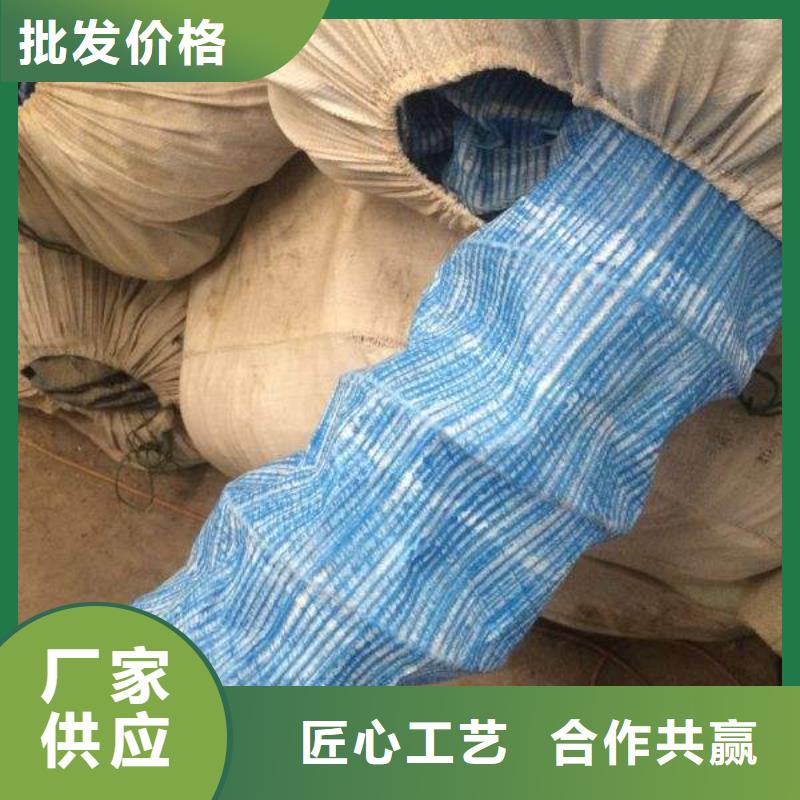 软式透水管塑料土工格栅用心制作