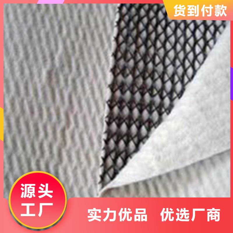 三维复合排水网HDPE土工膜生产安装