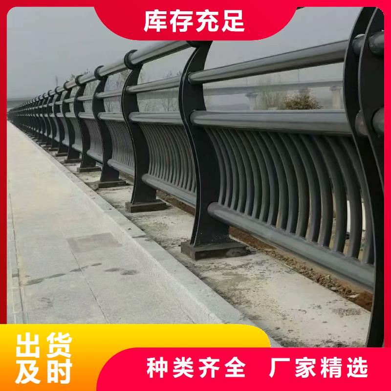 不锈钢复合管河道景观护栏工程施工案例
