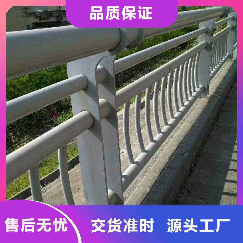 不锈钢复合管河道景观护栏工程施工案例
