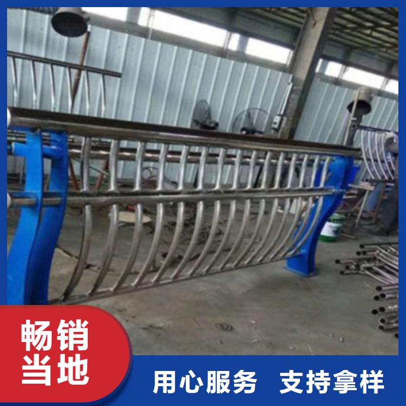 不锈钢复合管桥梁栏杆安装