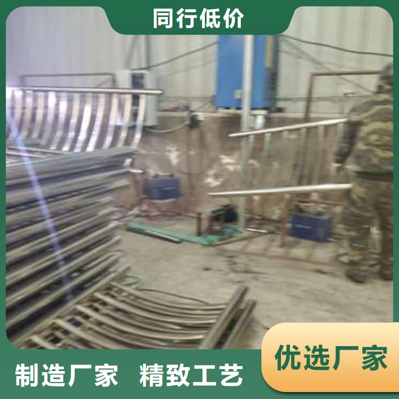 内衬不锈钢复合管栏杆货源充足