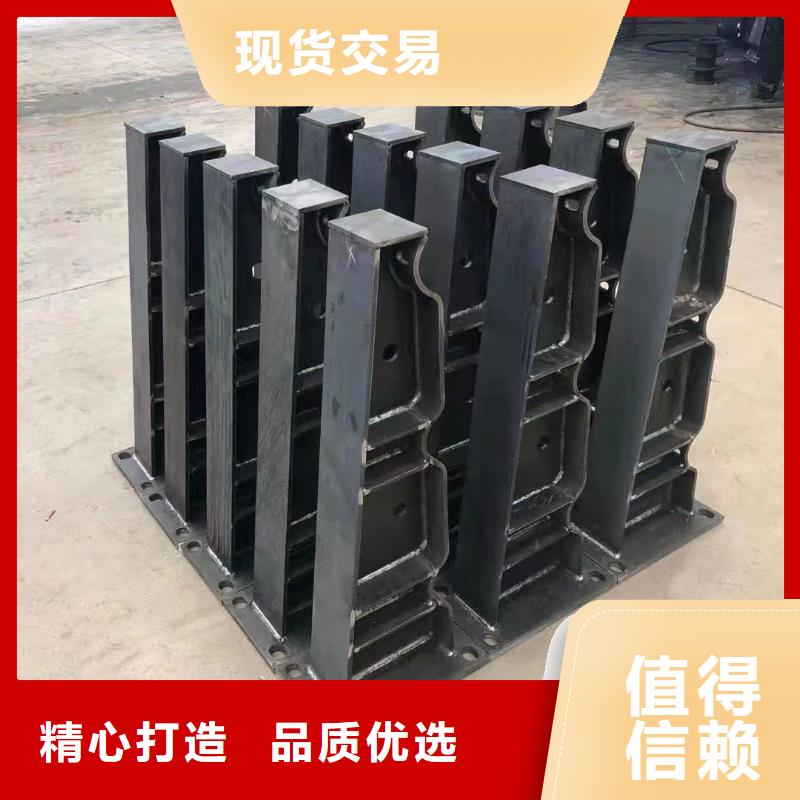 钢丝绳护栏不锈钢立柱价格透明