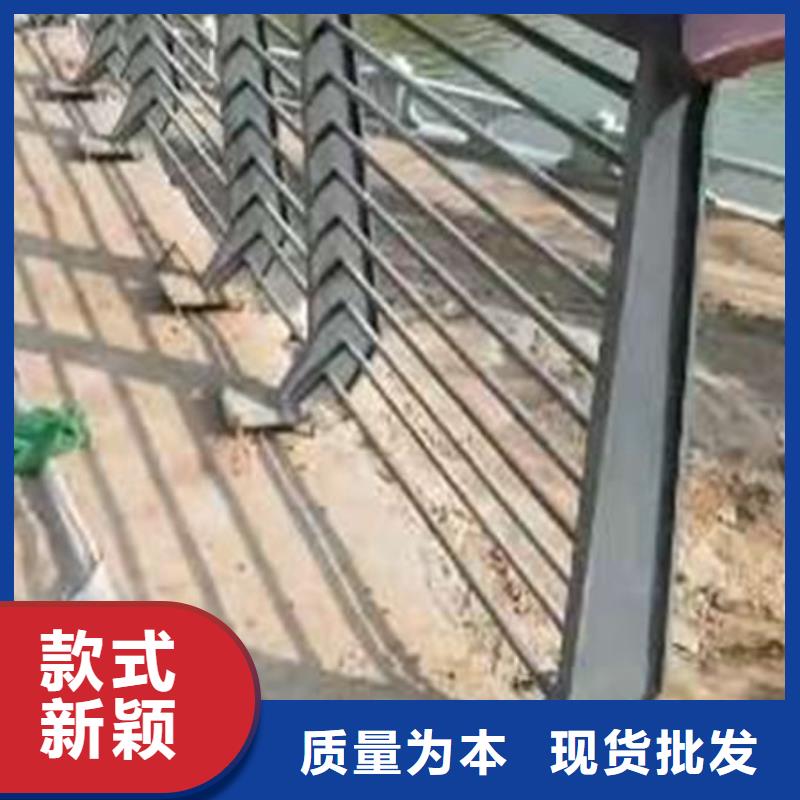 景观护栏镀锌喷塑钢板立柱快速物流发货