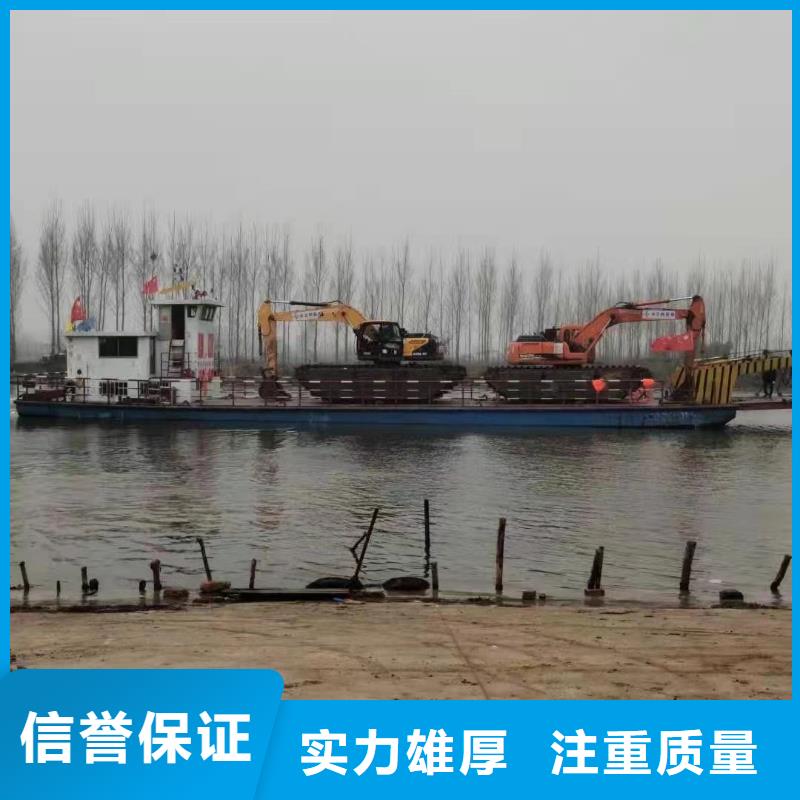 水上淤泥船挖掘机租赁当地哪里有