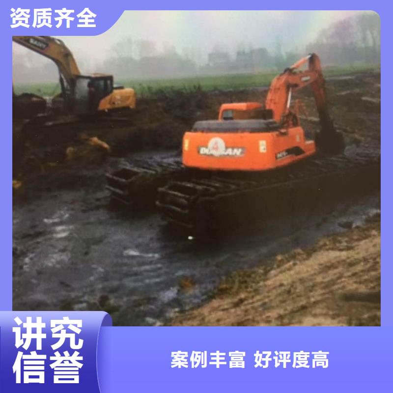 水上淤泥船挖掘机租赁当地哪里有
