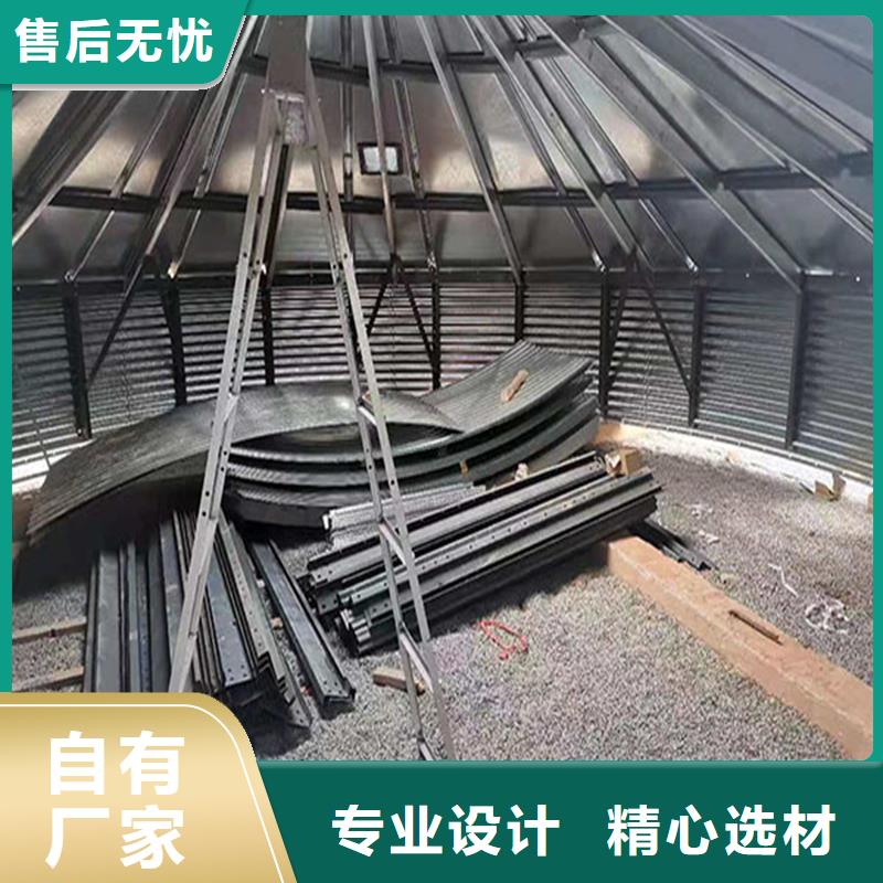 玉米装配式钢板仓来图定制