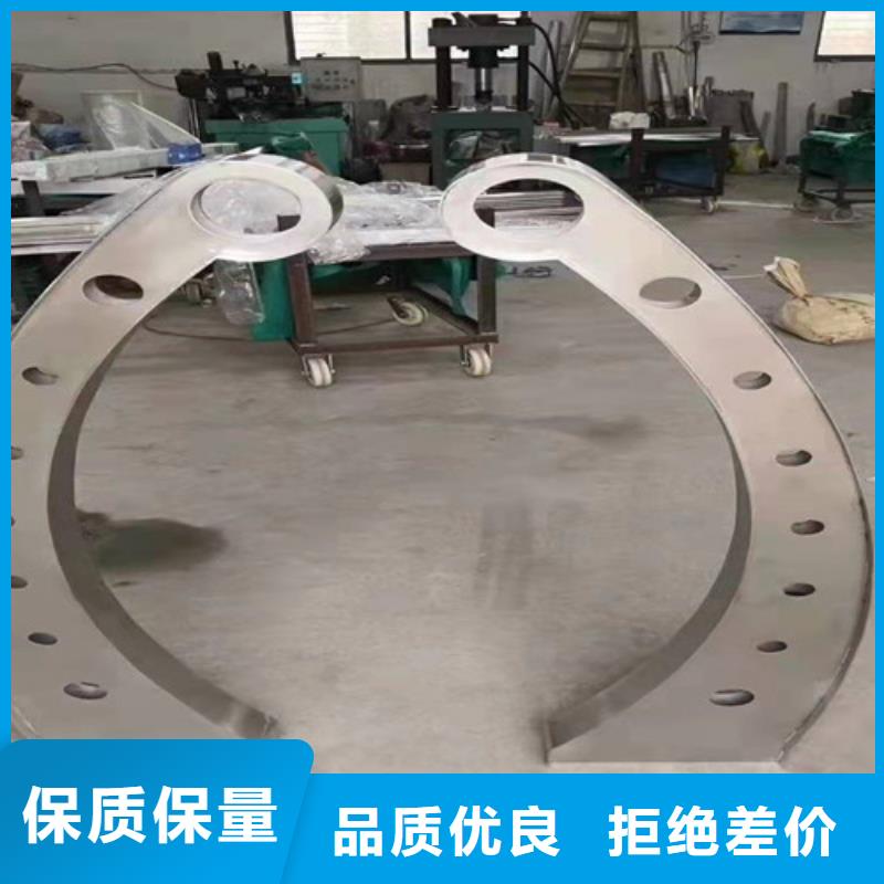 不锈钢复合管防撞立柱严谨工艺