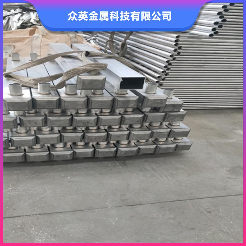 不锈钢复合管护栏-人车分流栏产地直销
