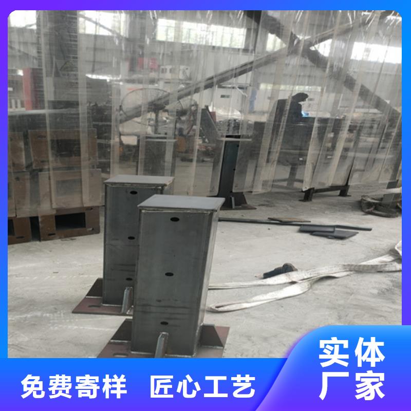 不锈钢复合管护栏-人车分流栏产地直销