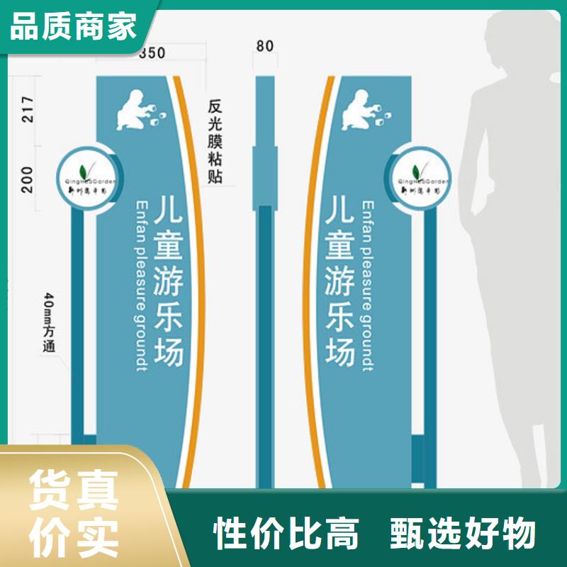 社区精神堡垒导视牌上门服务