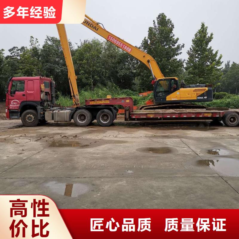 挖掘机加长臂挖掘机租赁多年行业经验