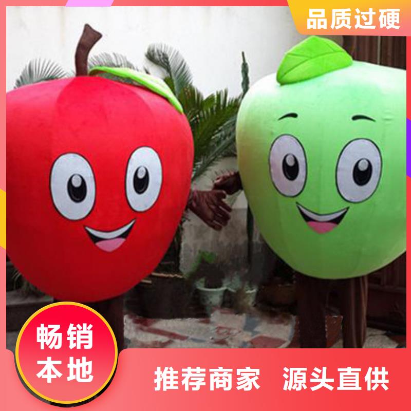卡通人偶服装定制厂家,套头玩偶服质地良