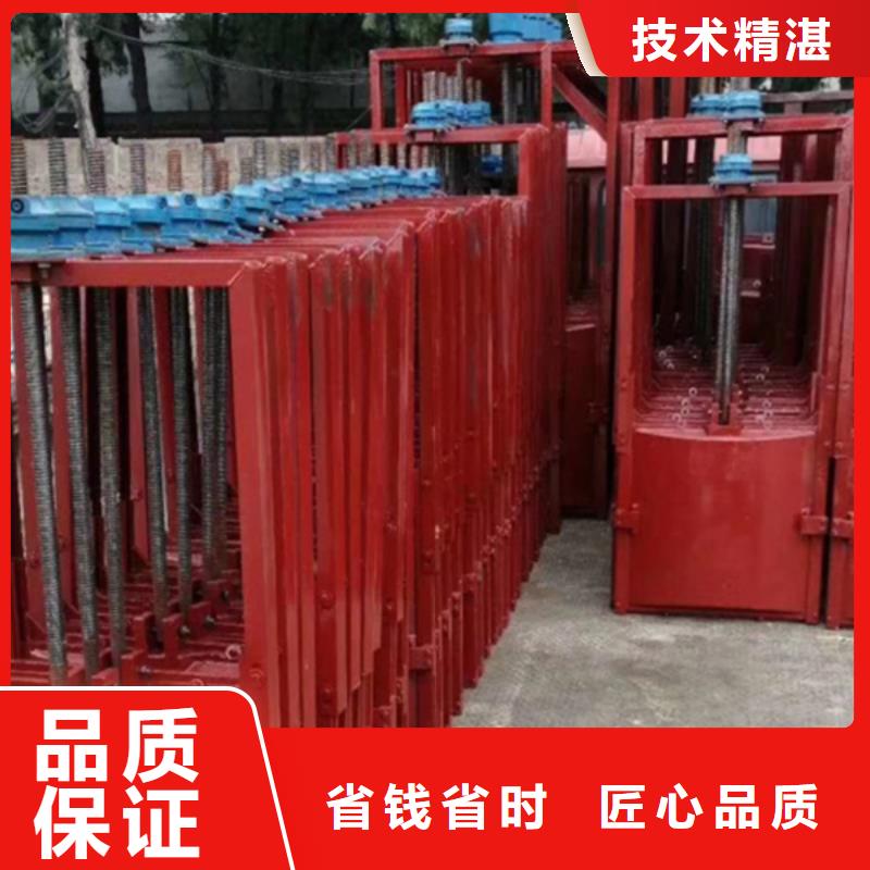 渠道闸门-墙式镶铜铸铁闸门自动化