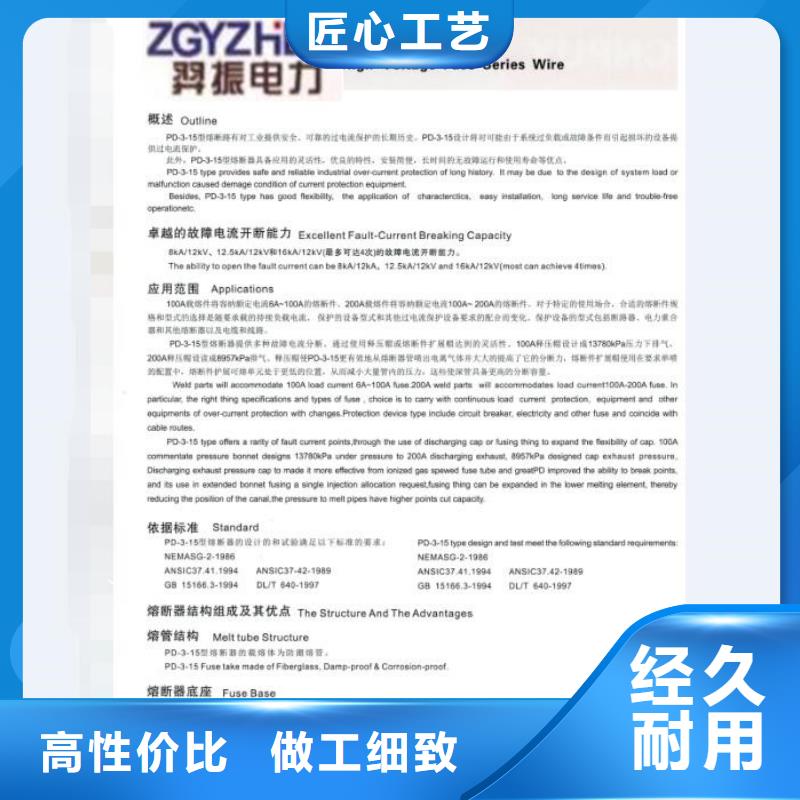 熔断器【避雷器】有实力有经验