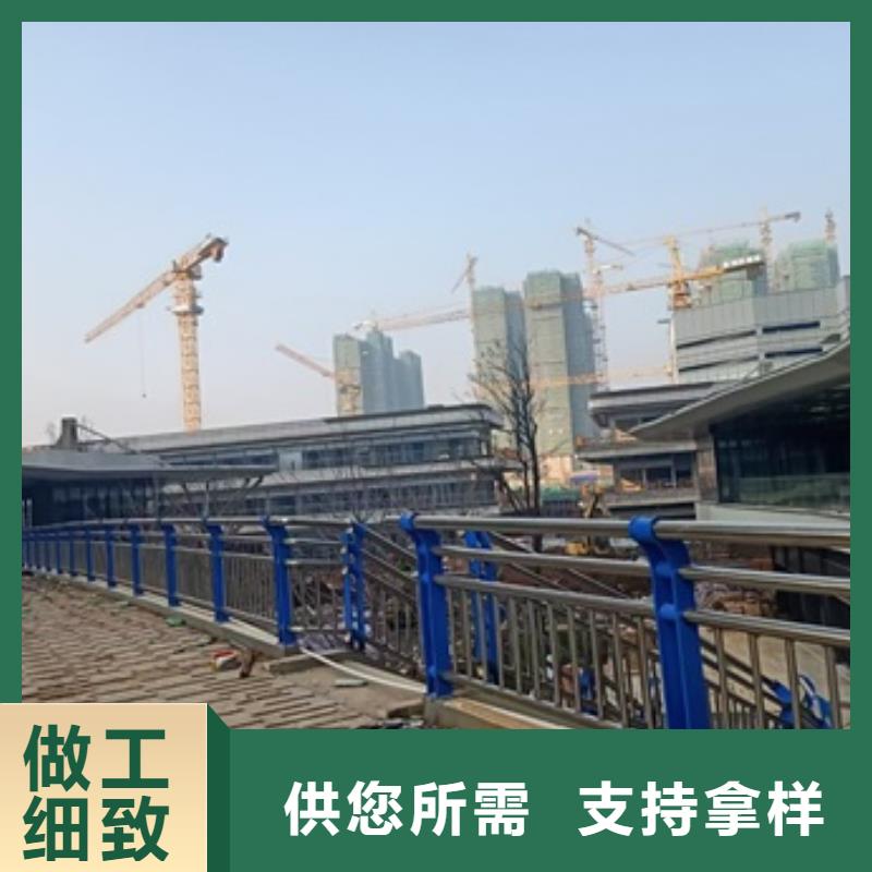 不锈钢复合管栏杆不锈钢河道护栏厂家十分靠谱