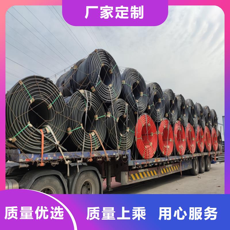 HDPE硅芯管PE给水管质检严格