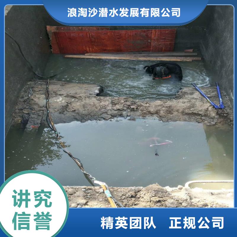 潜水员蛙人水中服务现货报价浪淘沙水工