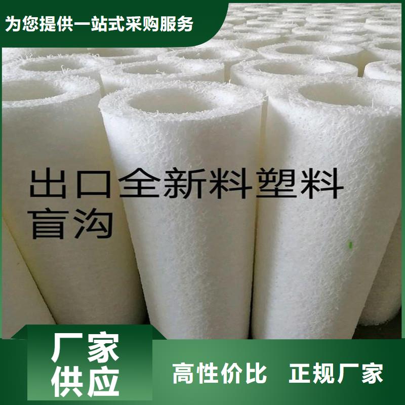 打孔型排水盲管图片采购认准大厂