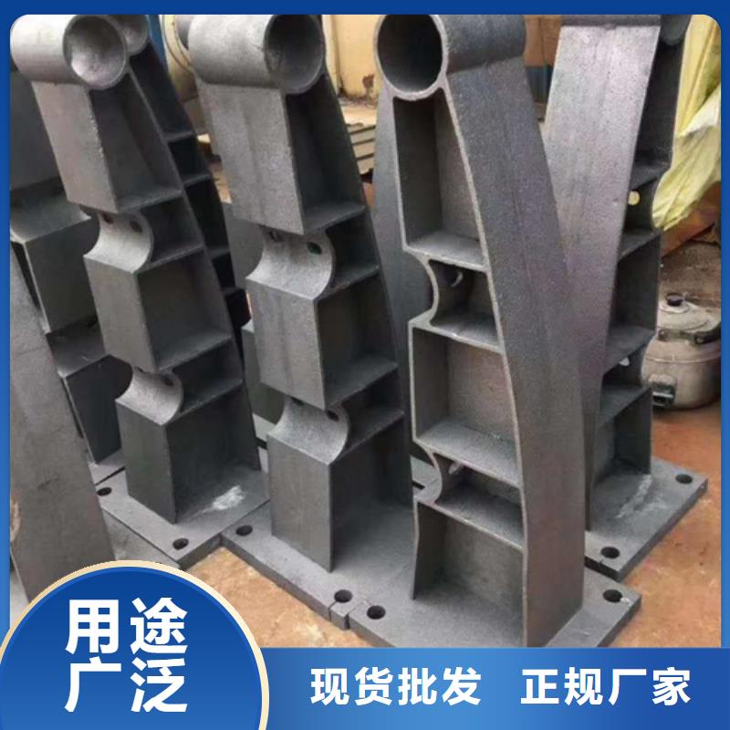 桥梁护栏立柱,【镀锌波形护栏】品质优选