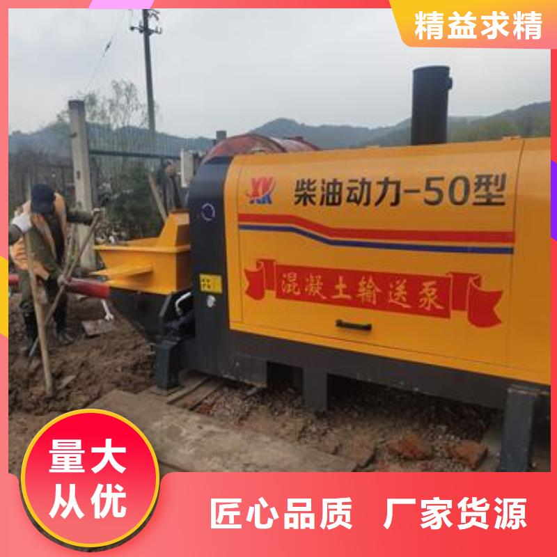 小型混凝土泵_二次构 造柱泵让客户买的放心
