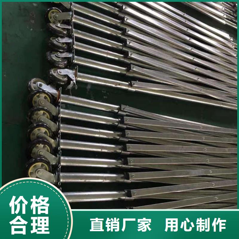 推拉雨棚来厂考察