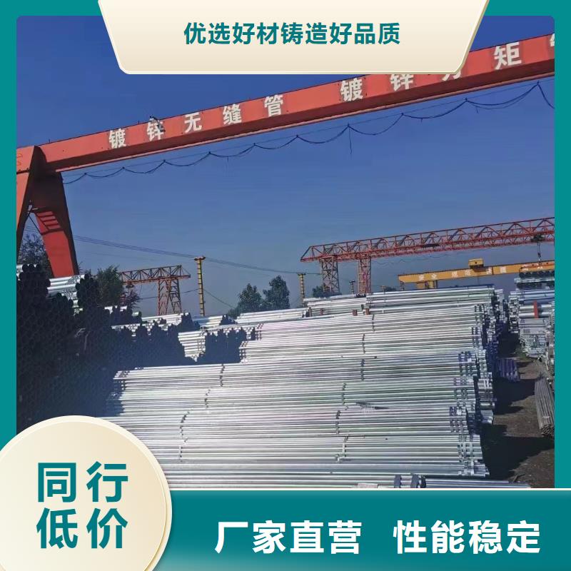 Q355B镀锌方管供应商