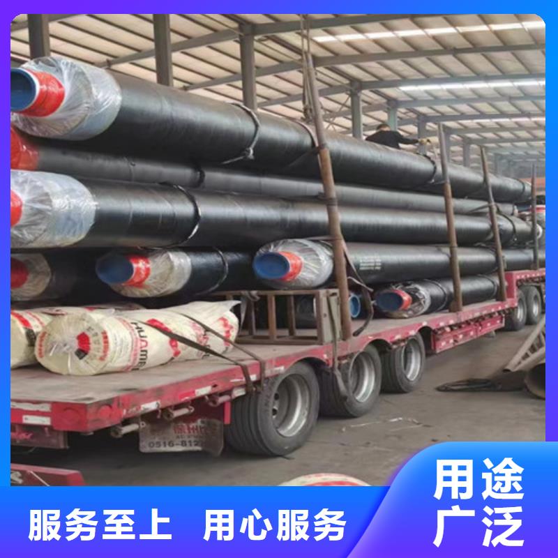 钢套钢岩棉保温管-聚氨酯保温钢管厂工期短发货快