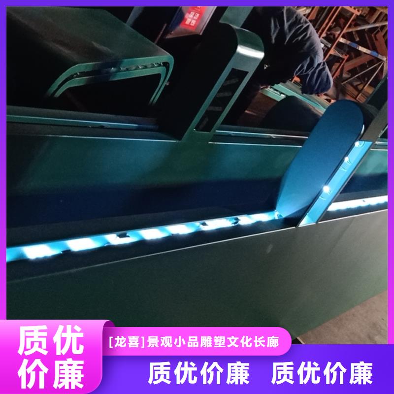 广告灯箱候车亭来厂考察
