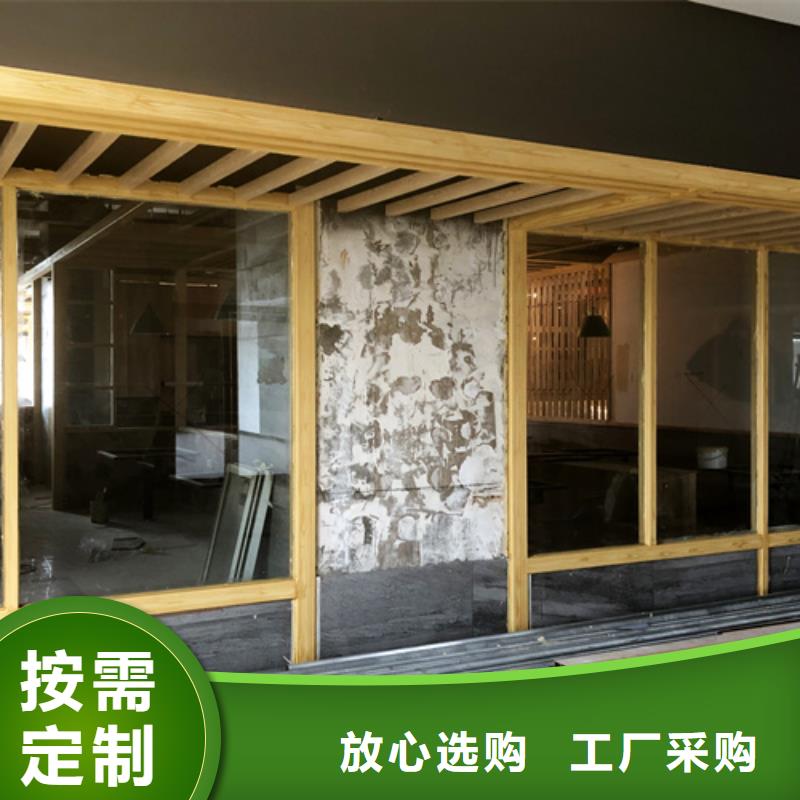 钢结构仿木纹漆,金属面木纹漆,镀锌管木纹漆全包施工价格