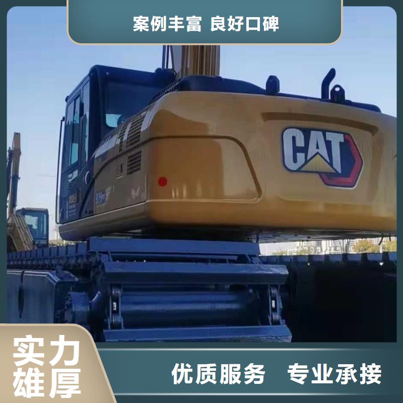 水上挖掘机租赁 租赁水上挖掘机正规团队
