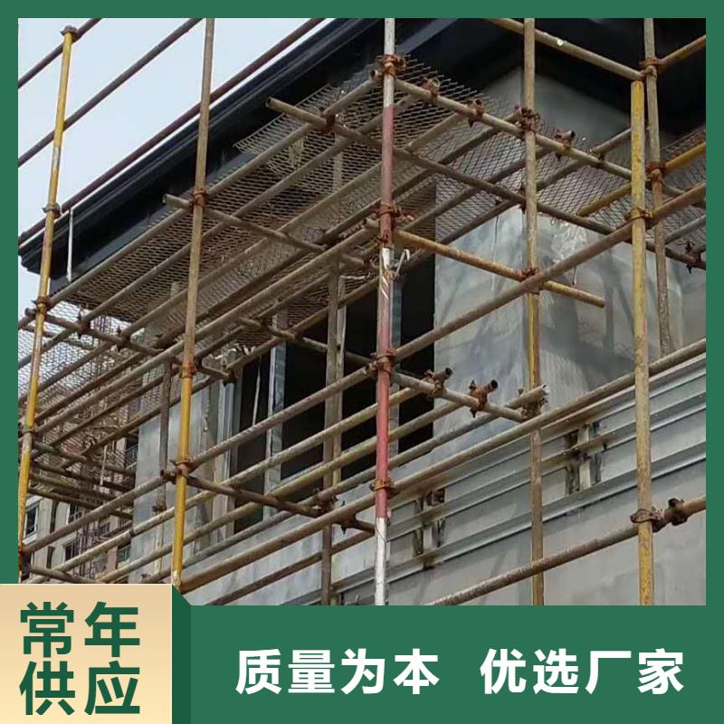 金属檐沟巧夺天工