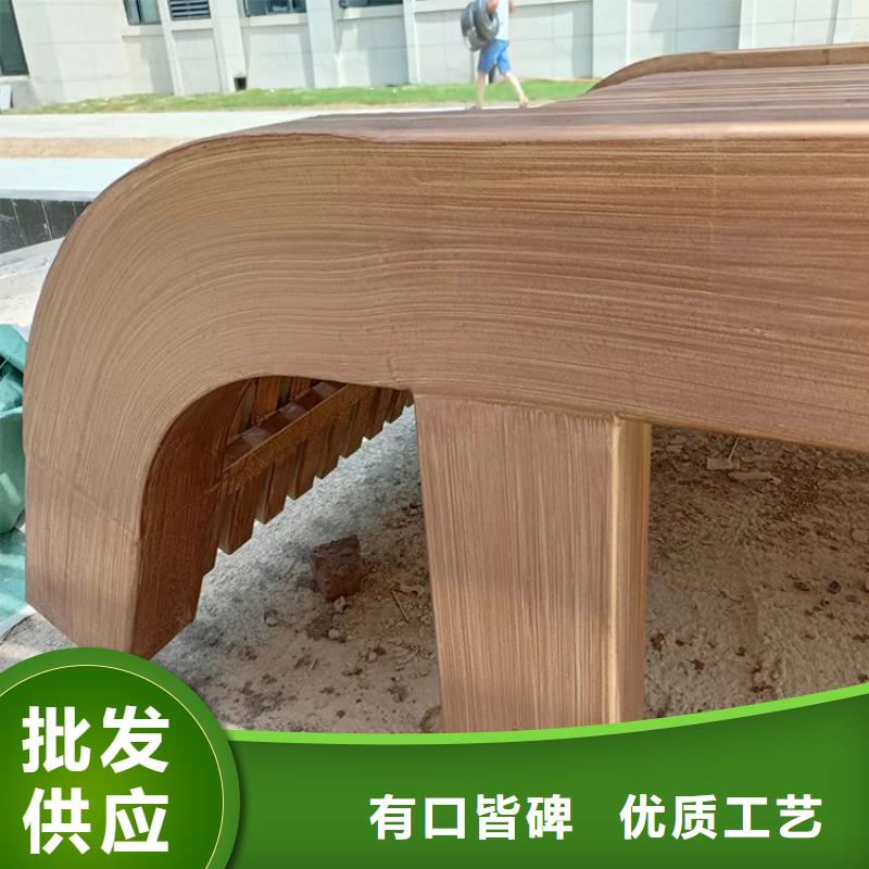 钢结构仿木纹漆，金属面木纹漆，镀锌管木纹漆全包施工价格