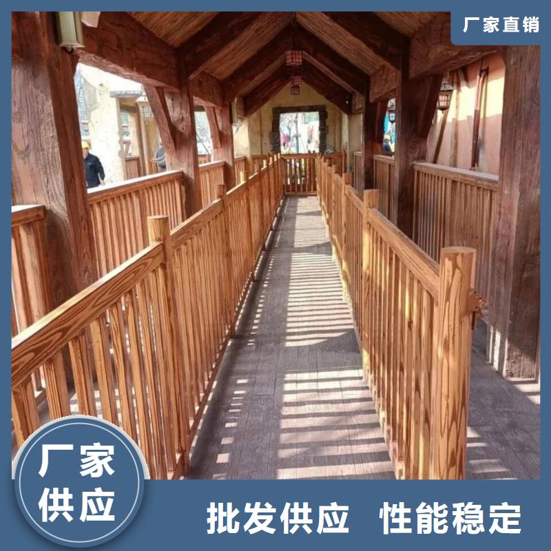 屯昌县廊架护栏木纹漆，钢结构仿木纹漆，仿古木纹漆施工价格
