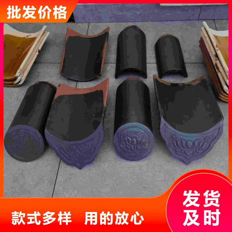 的仿古凉亭瓦片 连廊琉璃瓦厂家