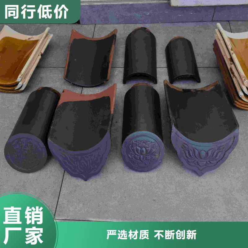 祠堂用瓦片 灰色琉璃瓦价格低交货快