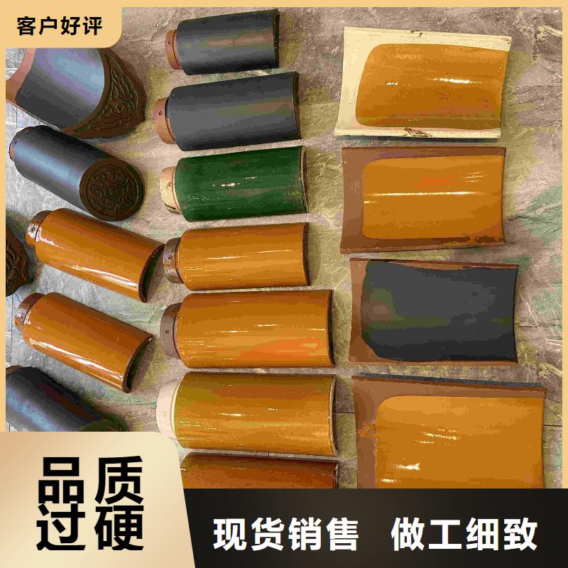 现货供应仿古翘脚 古建屋顶瓦片_诚信企业