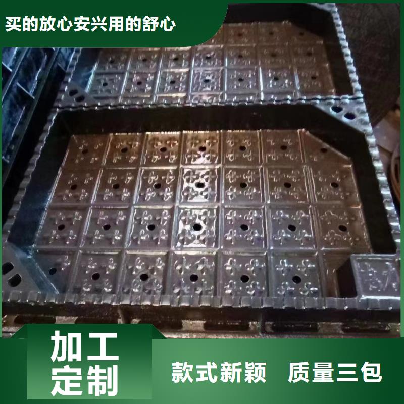 铰链铸铁井盖现货供应建通铸造厂家